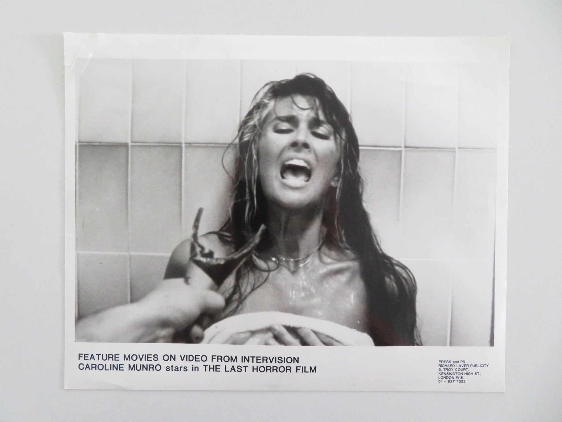 THE LAST HORROR FILM MOVIE STILL PHOTO CAROLINE MUNRO JOE SPINELL 1982 Movie posters