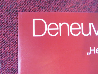 THE LAST METRO GERMAN A1 POSTER FOLDED CATHERINE DENEUVE GERARD DEPARDIEU 1981 Rendezvous Cinema Movie posters