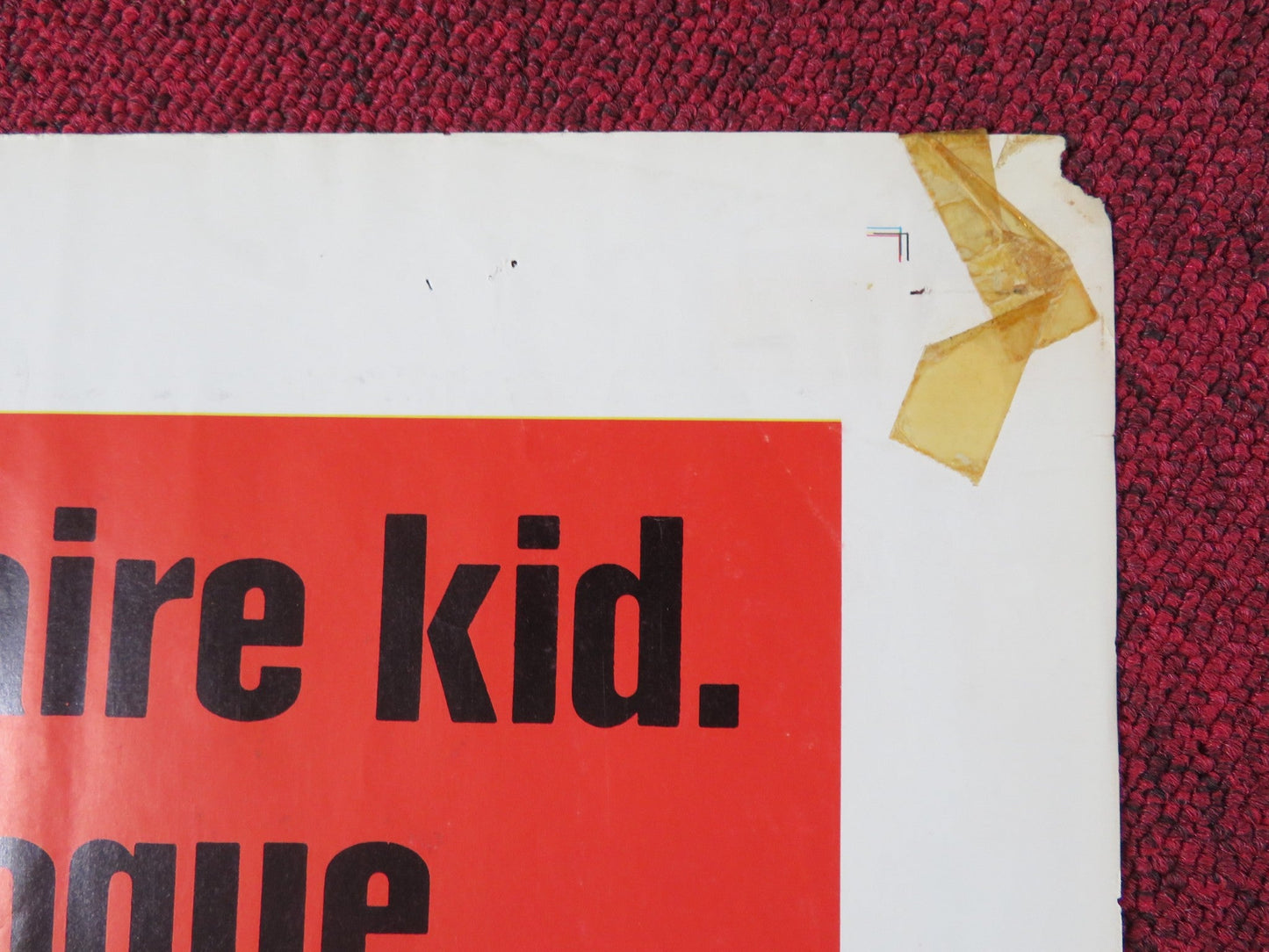 THE LAST SAFARI FOLDED US ONE SHEET POSTER KAS GARAS STEWART GRANGER 1967 Rendezvous Cinema Movie posters