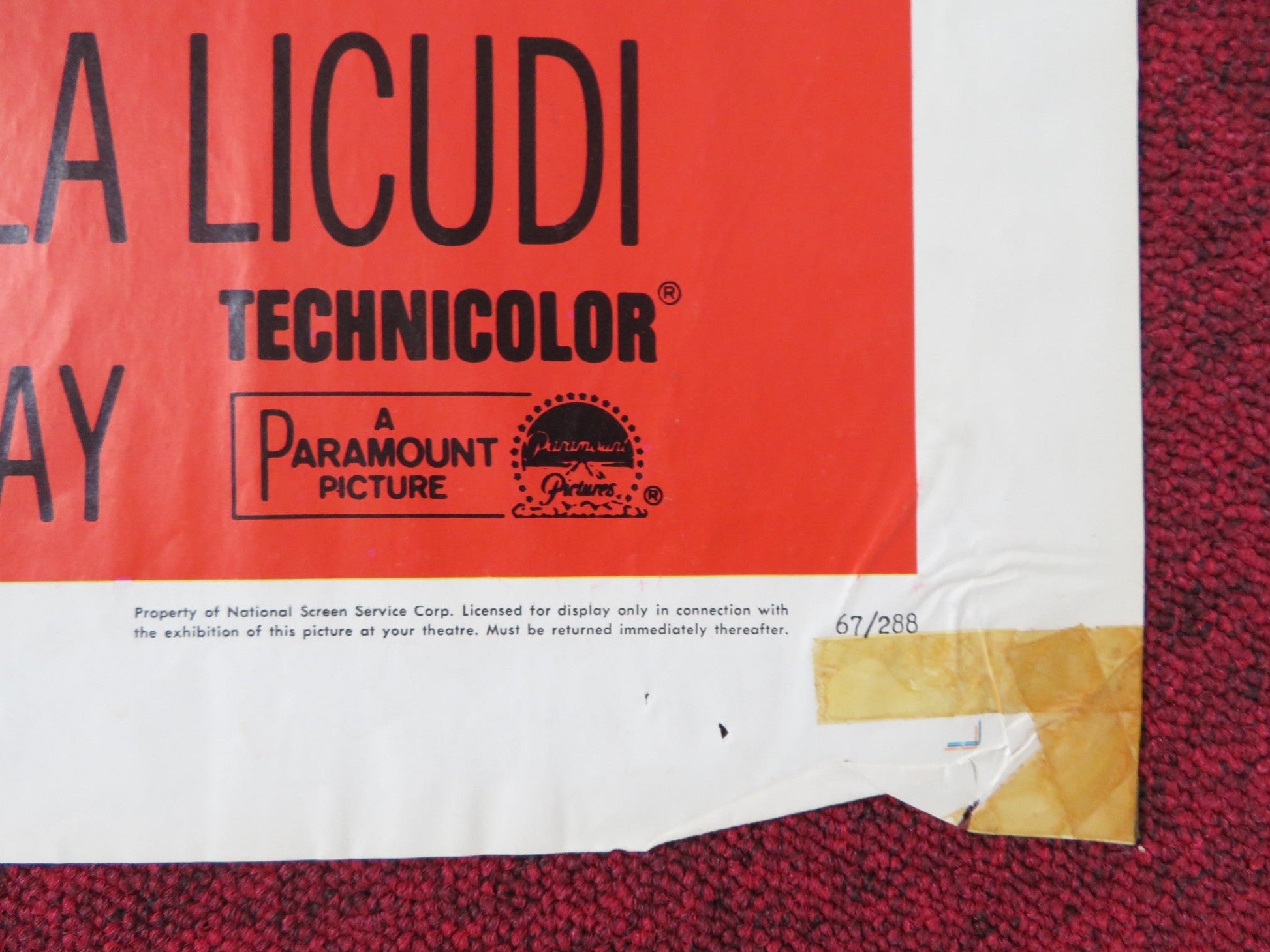 THE LAST SAFARI FOLDED US ONE SHEET POSTER KAS GARAS STEWART GRANGER 1967 Rendezvous Cinema Movie posters