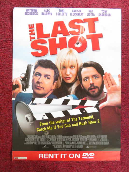 THE LAST SHOT DVD POSTER MATTHEW BRODERICK ALEC BALDWIN 2004 Rendezvous Cinema Movie posters