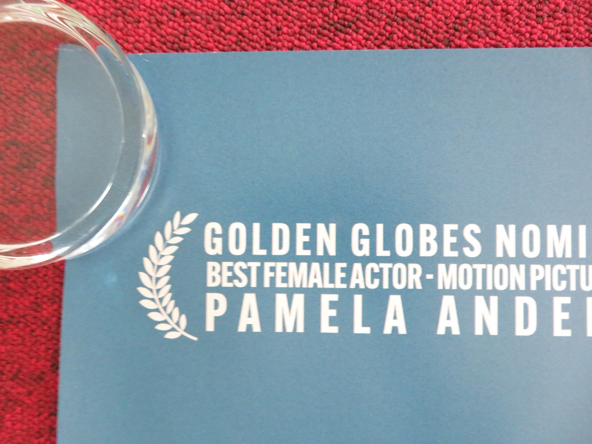 THE LAST SHOWGIRL UK QUAD ROLLED POSTER PAMELA ANDERSON JAME LEE CURTIS 2024 Movie posters