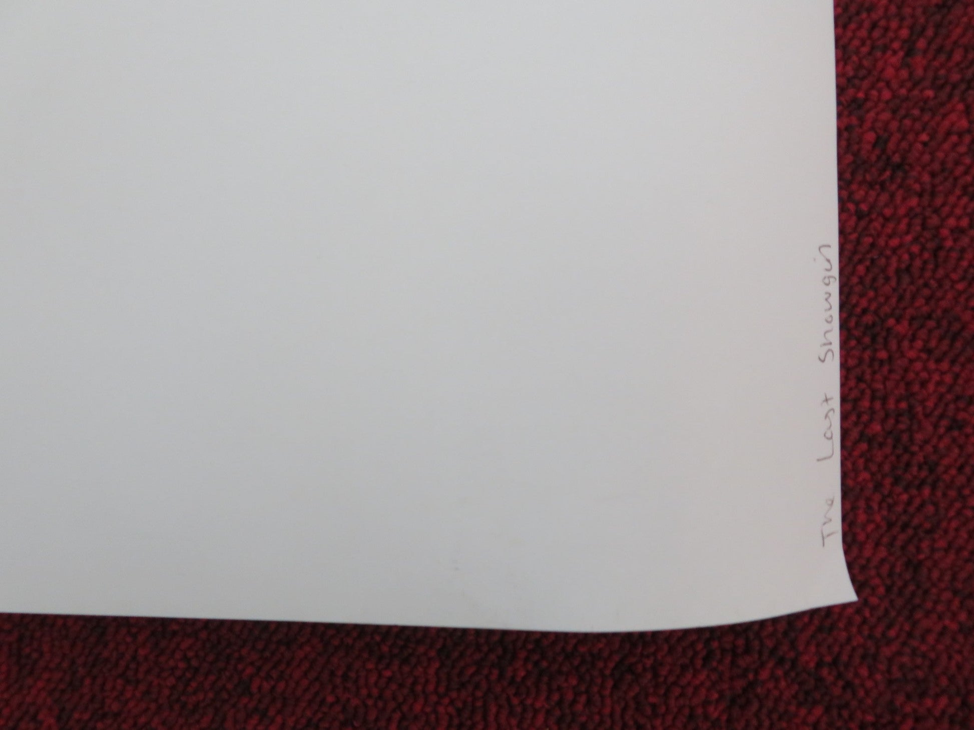 THE LAST SHOWGIRL UK QUAD ROLLED POSTER PAMELA ANDERSON JAME LEE CURTIS 2024 Movie posters