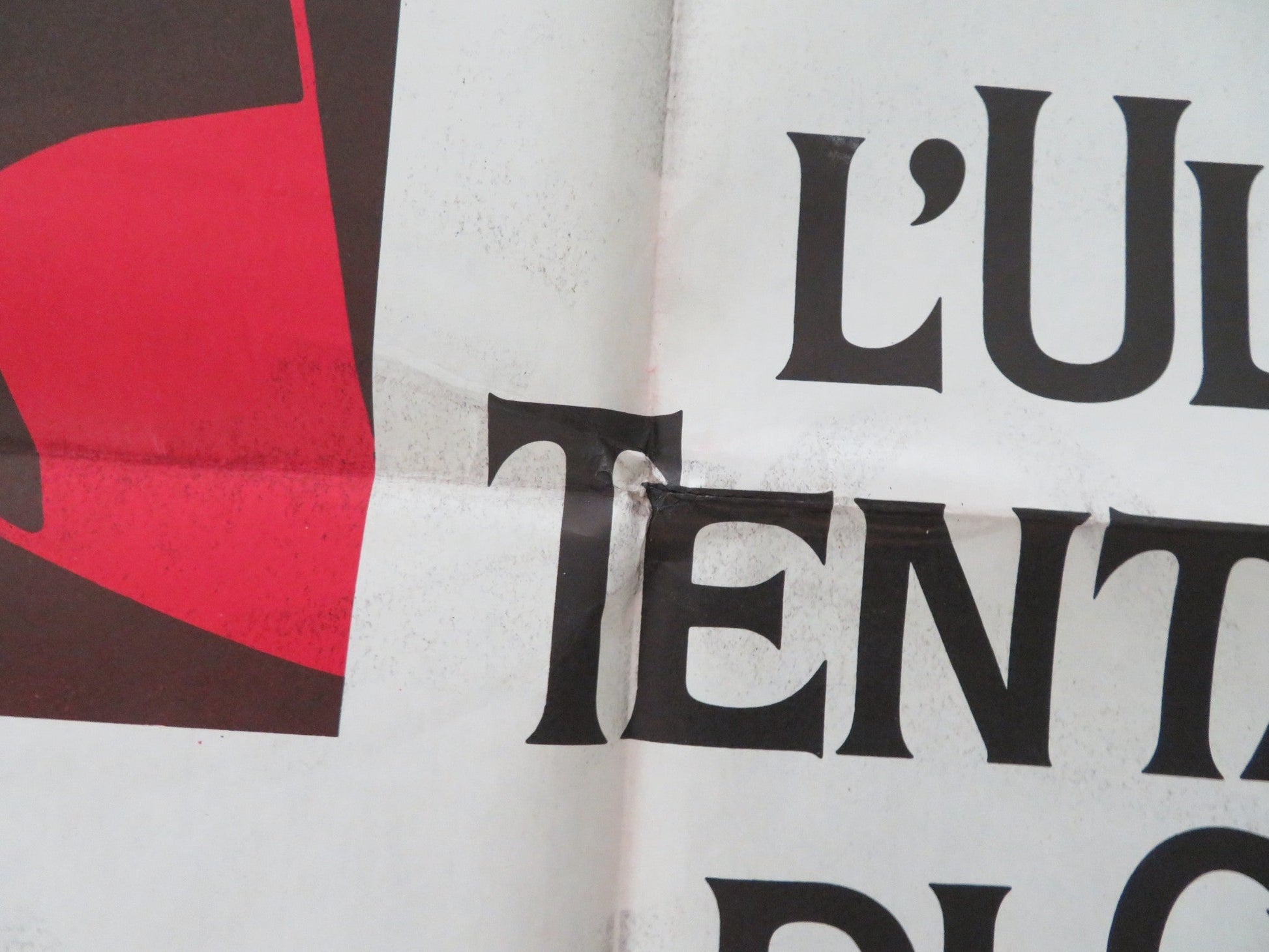 THE LAST TEMPTATION OF CHRIST ITALIAN 2 FOGLIO POSTER WILLEM DAFOE D. BOWIE 1988 Rendezvous Cinema Movie posters