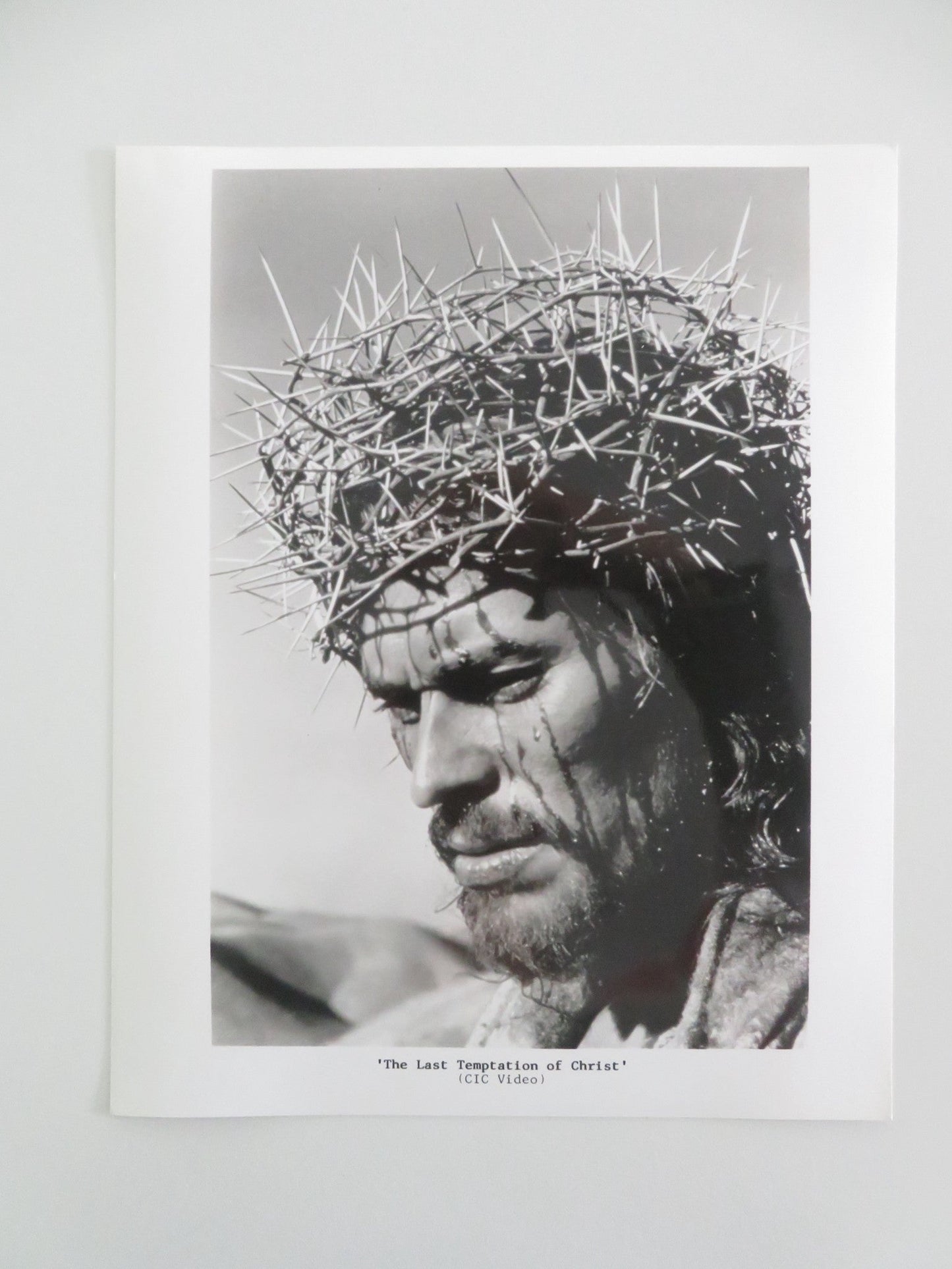 THE LAST TEMPTATION OF CHRIST MOVIE STILL PHOTO WILLEM DAFOE HARVEY KEITEL 1988 Movie posters