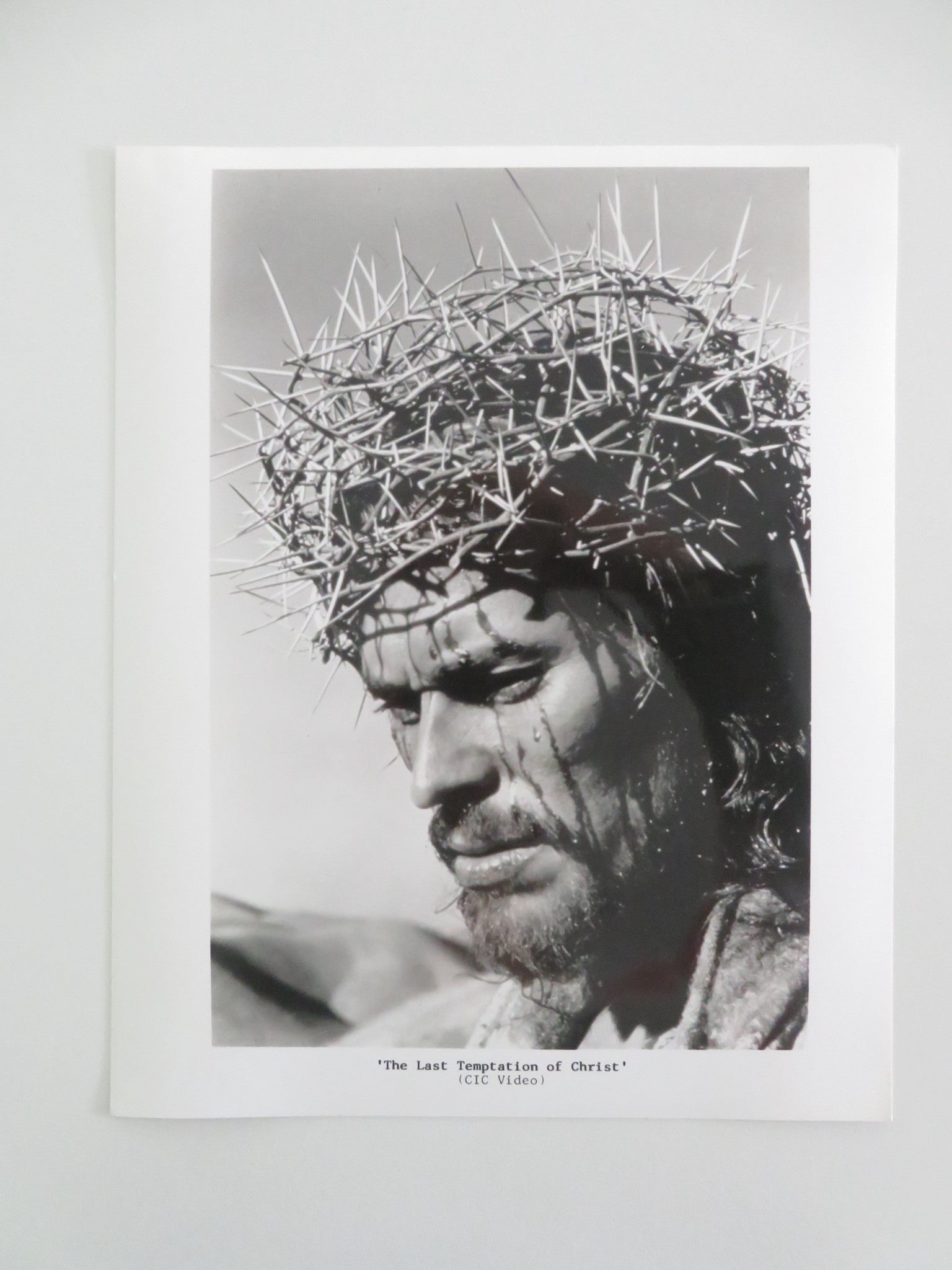THE LAST TEMPTATION OF CHRIST MOVIE STILL PHOTO WILLEM DAFOE HARVEY KEITEL 1988 Movie posters