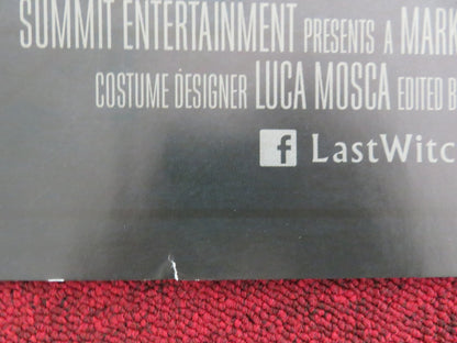 THE LAST WITCH HUNTER UK QUAD ROLLED POSTER VIN DIESEL ELIJAH WOOD 2015 Movie posters