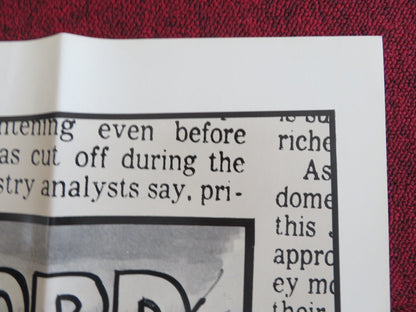 THE LAST WORD FOLDED US ONE SHEET POSTER RICHARD HARRIS KAREN BLACK 1979 Rendezvous Cinema Movie posters