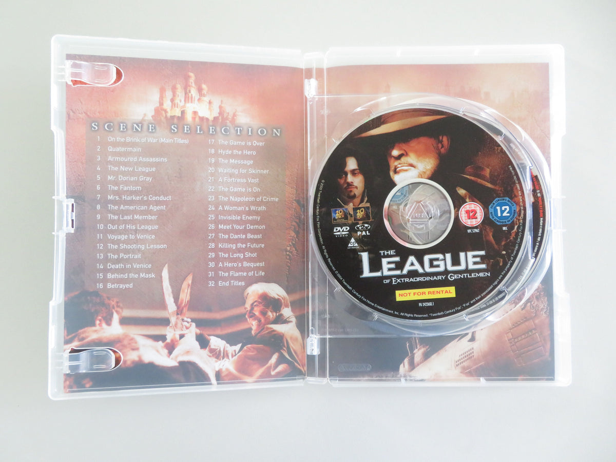 The League of Extraordinary Gentlemen 2 disc Special Edition (DVD) 2003 Region 2 Movie posters