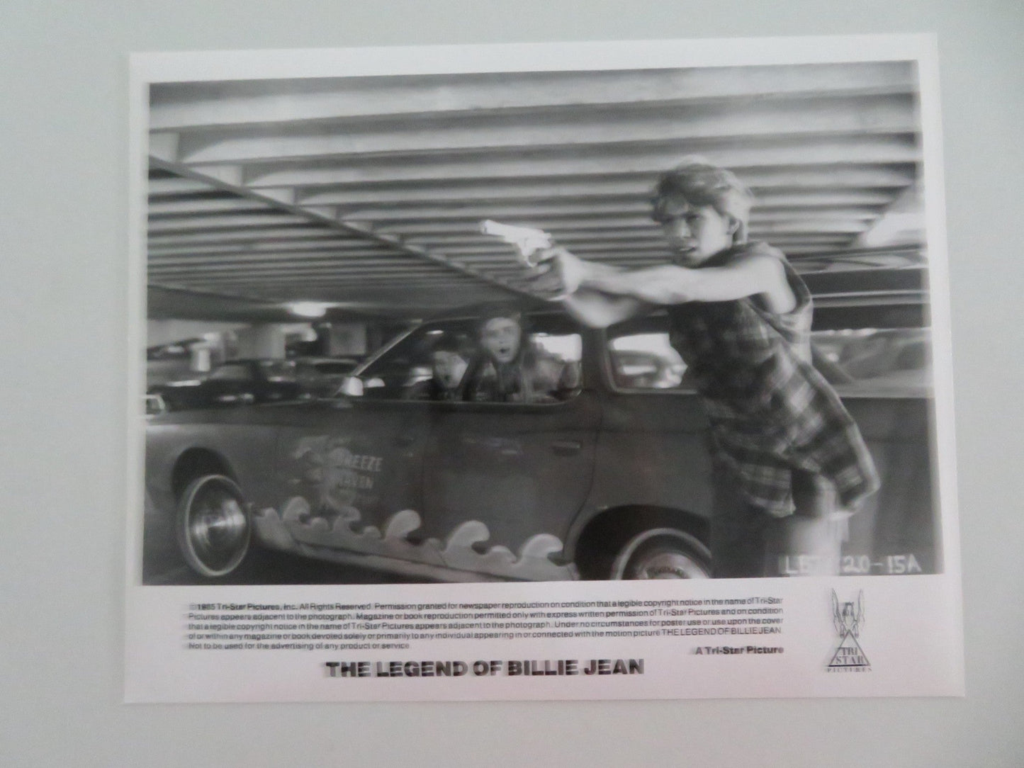 THE LEGEND OF BILLIE JEAN MOVIE STILL PHOTO LOT OF 6 HELEN SLATER K. GORDON 1985 - Rendezvous Cinema