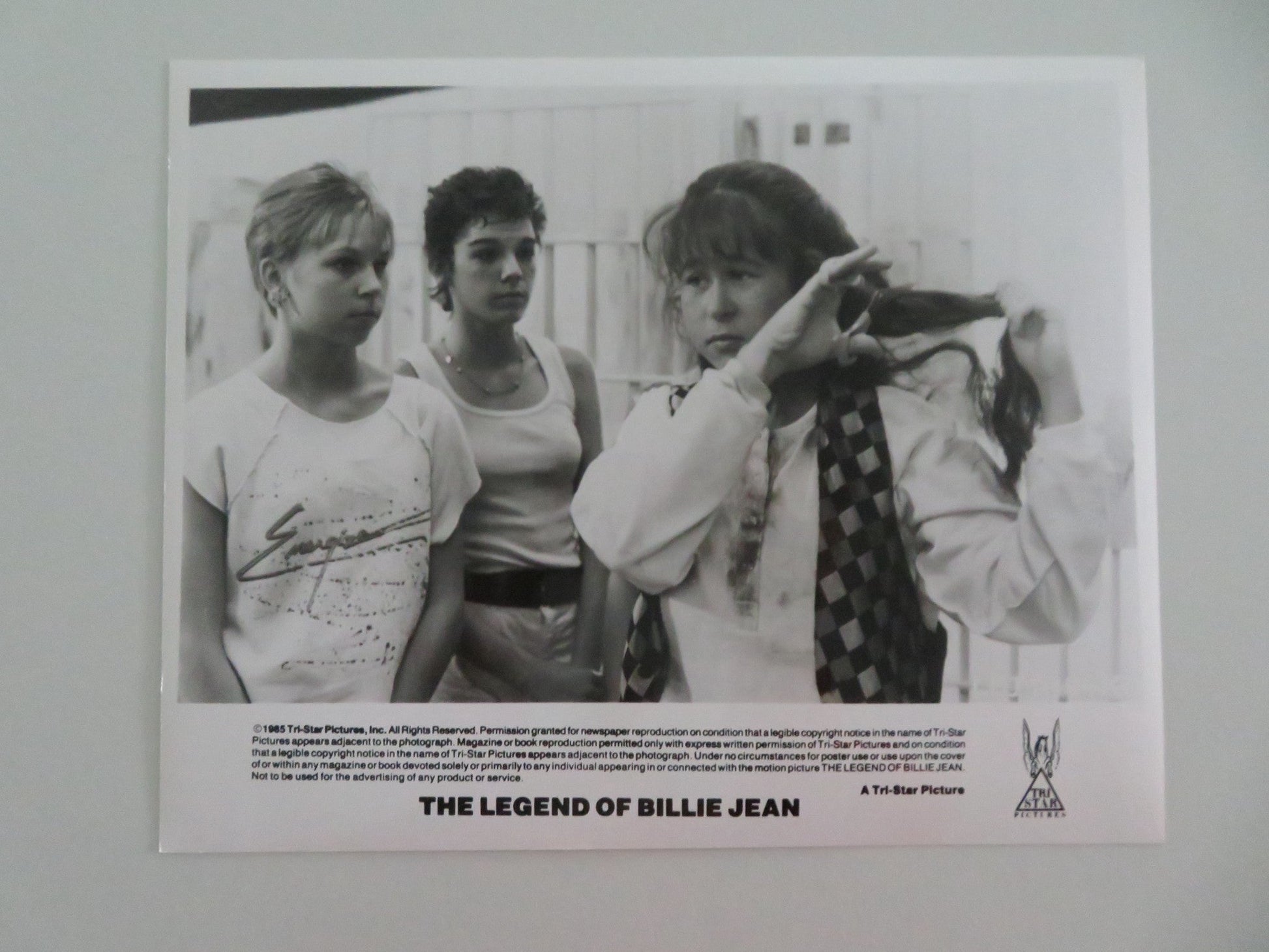 THE LEGEND OF BILLIE JEAN MOVIE STILL PHOTO LOT OF 6 HELEN SLATER K. GORDON 1985 - Rendezvous Cinema
