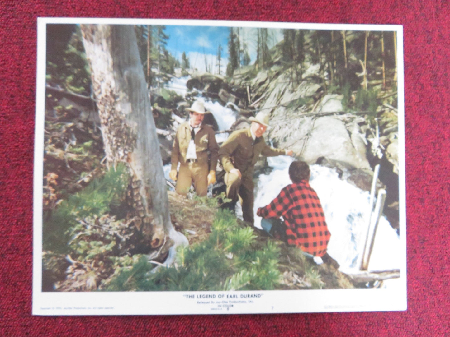 THE LEGEND OF EARL DURAND US LOBBY CARD FULL SET PETER HASKELL SLIM PICKENS 1974 Rendezvous Cinema Movie posters