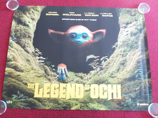 THE LEGEND OF OCHI UK QUAD ROLLED POSTER WILLEM DAFOE EMILY WATSON 2025 Rendezvous Cinema Movie posters