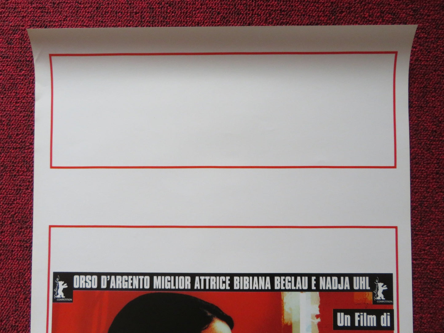 THE LEGEND OF RITA ITALIAN LOCANDINA POSTER BIBIANA BEGLAU MARTIN WUTTKE 2000 Rendezvous Cinema Movie posters