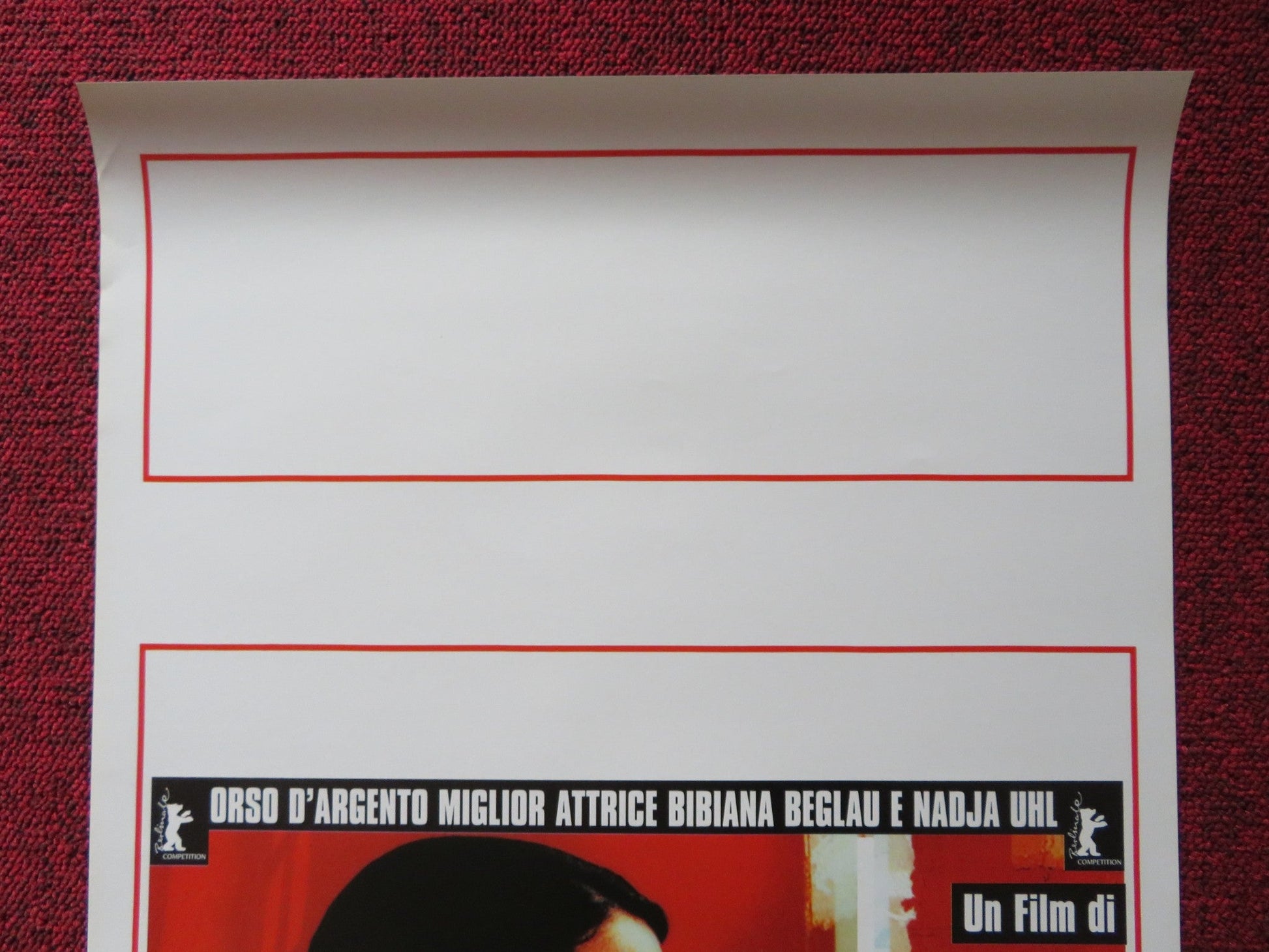 THE LEGEND OF RITA ITALIAN LOCANDINA POSTER BIBIANA BEGLAU MARTIN WUTTKE 2000 Rendezvous Cinema Movie posters