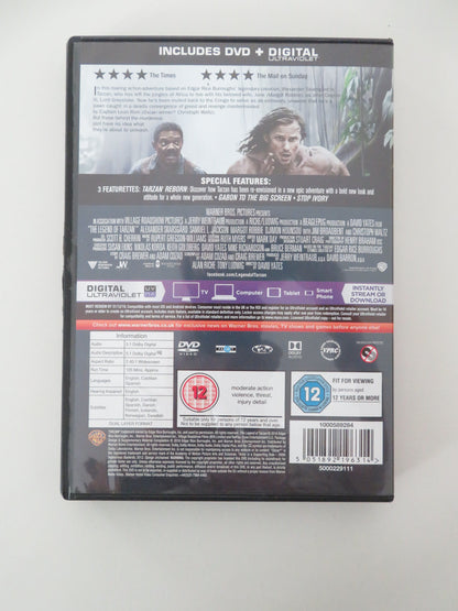 The Legend of Tarzan (DVD) Alexander Skarsgård Samuel L. Jackson 2016 Region 2 Movie posters