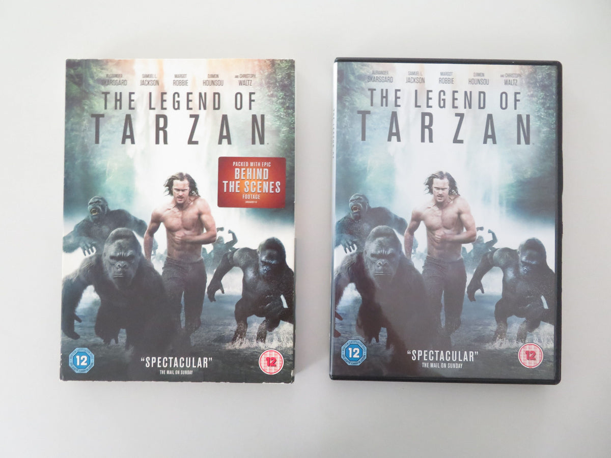 The Legend of Tarzan (DVD) Alexander Skarsgård Samuel L. Jackson 2016 Region 2 Movie posters