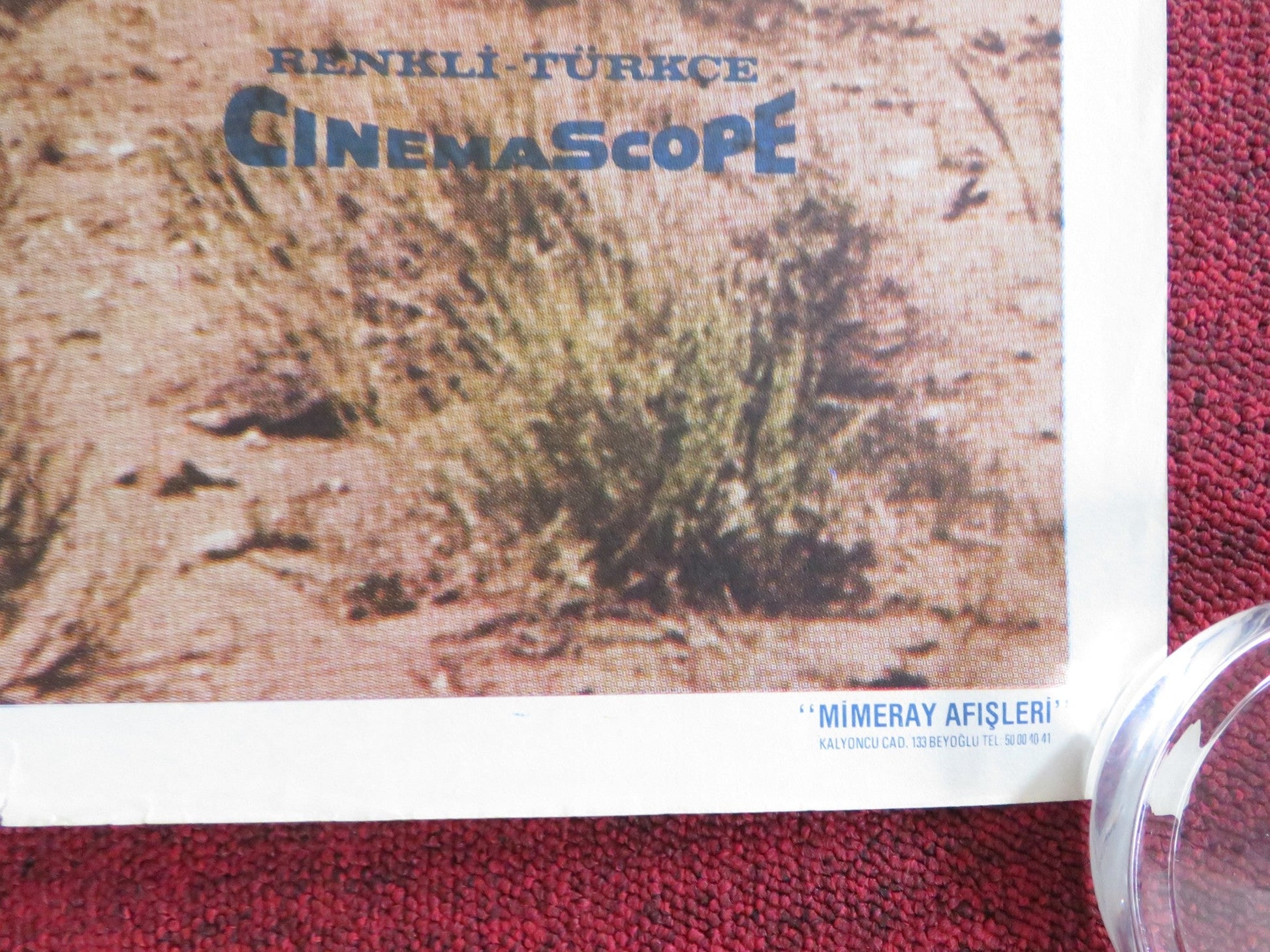 THE LEGEND OF THE LONE RANGER TURKISH POSTER ROLLED KLINTON SPILSBURY 1981 Rendezvous Cinema Movie posters