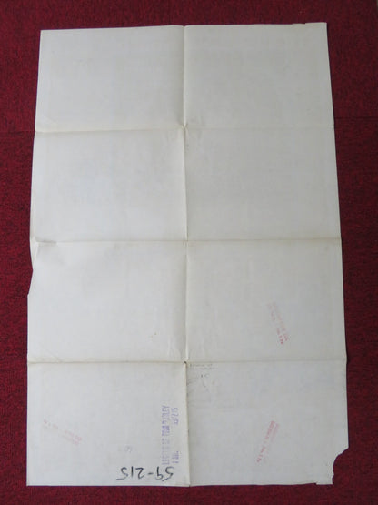 THE LEGEND OF TOM DOOLEY FOLDED US ONE SHEET POSTER MICHAEL LANDON 1959 Rendezvous Cinema Movie posters