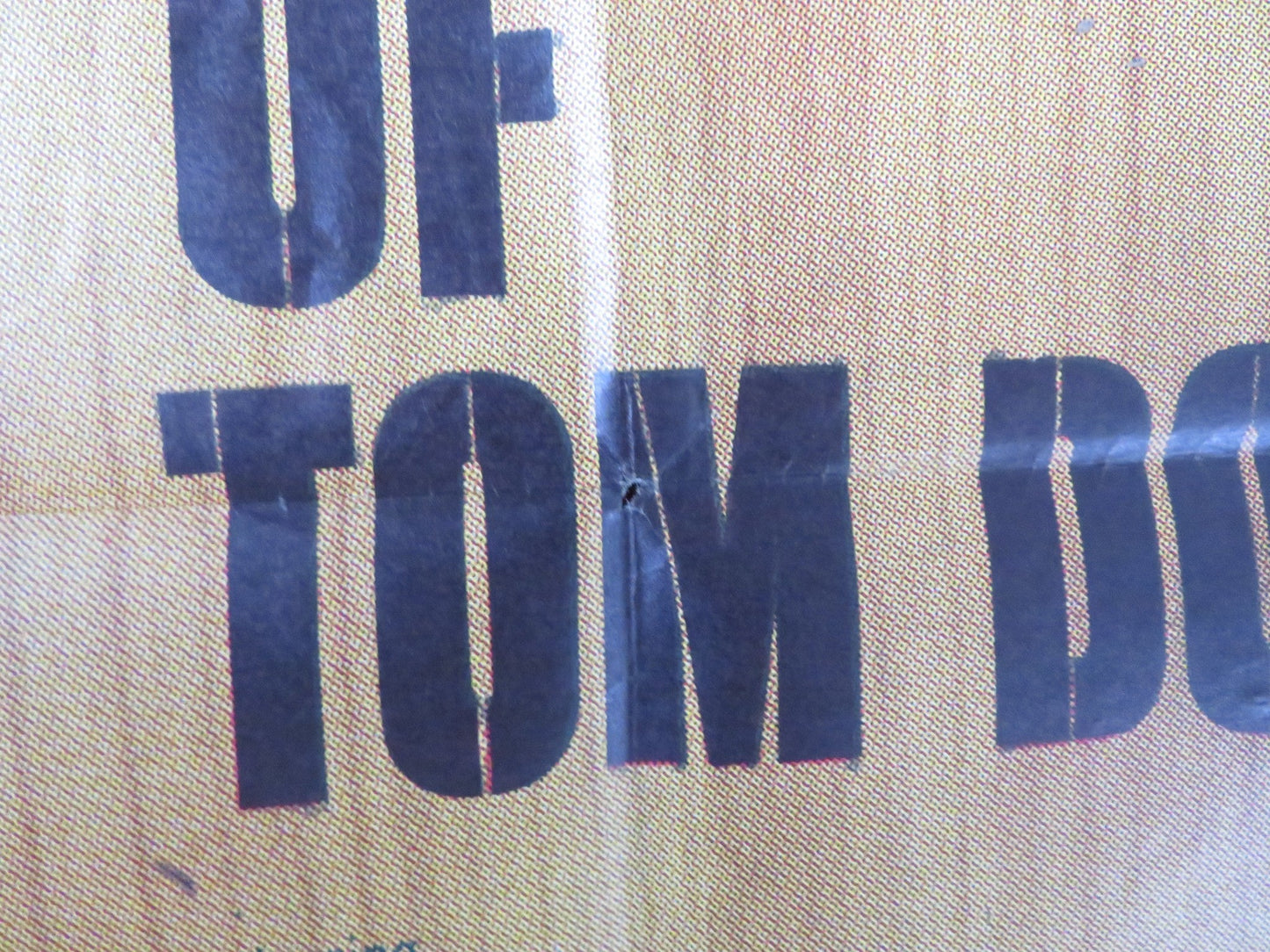 THE LEGEND OF TOM DOOLEY FOLDED US ONE SHEET POSTER MICHAEL LANDON 1959 Rendezvous Cinema Movie posters