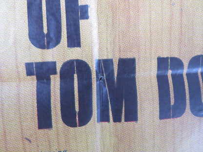 THE LEGEND OF TOM DOOLEY FOLDED US ONE SHEET POSTER MICHAEL LANDON 1959 Rendezvous Cinema Movie posters