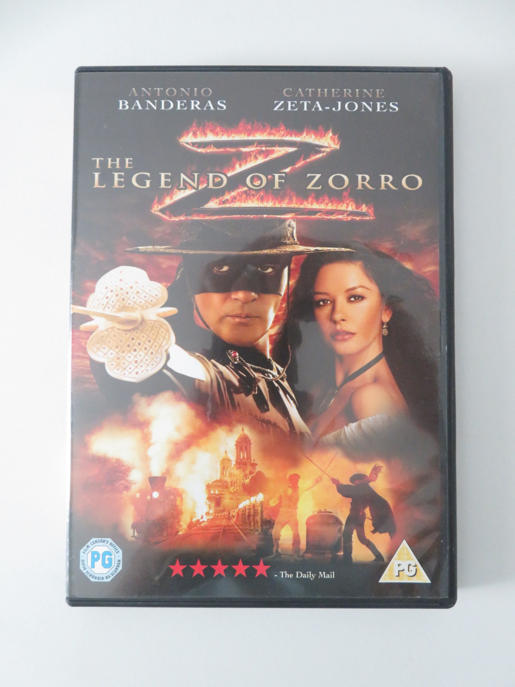 The Legend of Zorro (DVD) Antonio Banderas Catherine Zeta-Jones 2005 Region 2 Movie posters