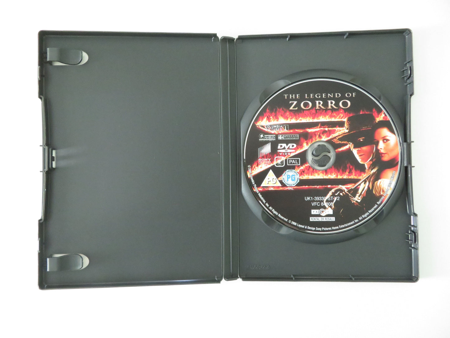 The Legend of Zorro (DVD) Antonio Banderas Catherine Zeta-Jones 2005 Region 2 Movie posters