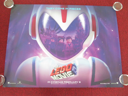 The Lego Movie 2: The Second Part UK Quad Rolled Poster Chris Pratt 2019 Movie posters