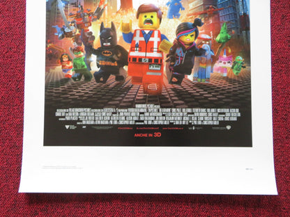 THE LEGO MOVIE ITALIAN LOCANDINA POSTER WILL ARNETT ELIZABETH BANKS 2014 Rendezvous Cinema Movie posters