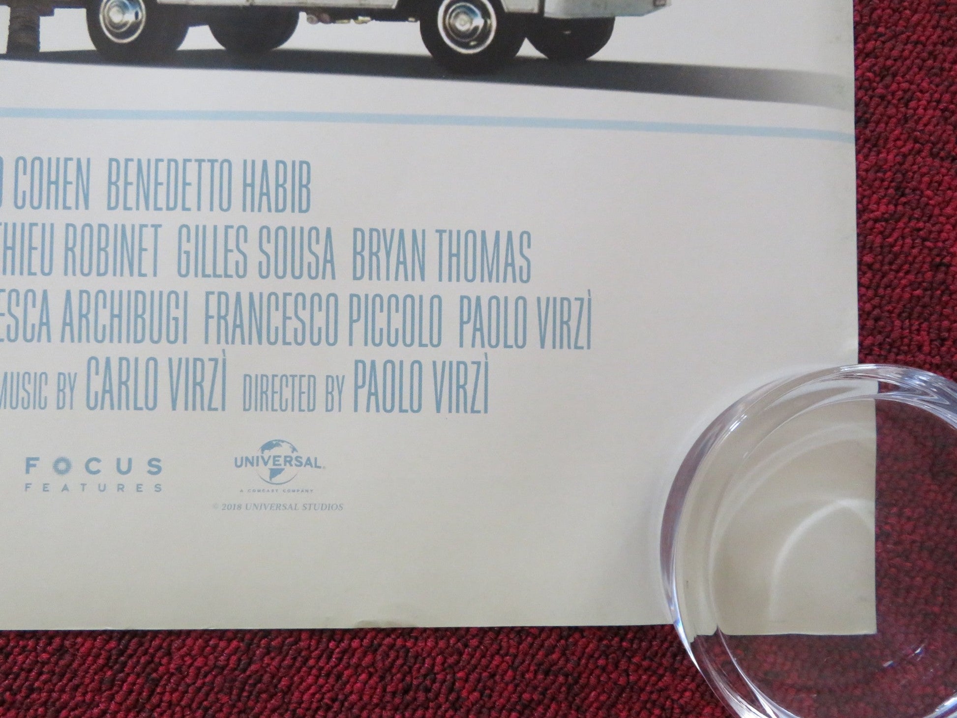 THE LEISURE SEEKER - B UK QUAD ROLLED POSTER DONALD SUTHERLAND HELEN MIRREN 2017 Rendezvous Cinema Movie posters