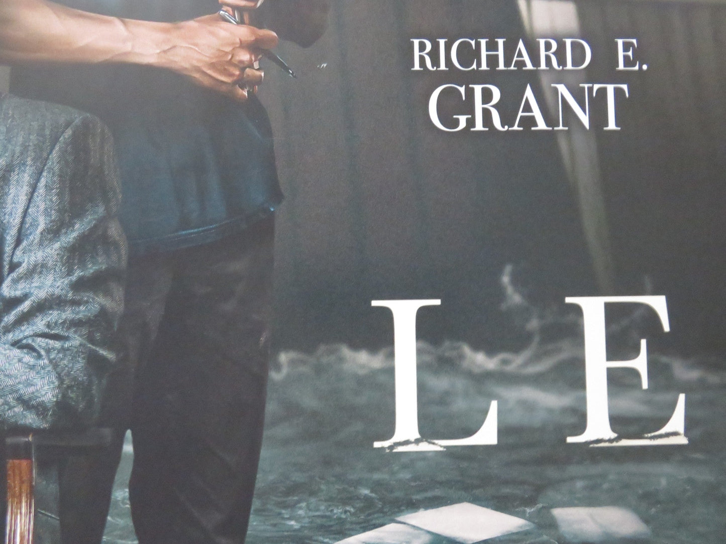 THE LESSON UK QUAD ROLLED POSTER RICHARD E. GRANT JULIE DELPY 2023 Rendezvous Cinema Movie posters