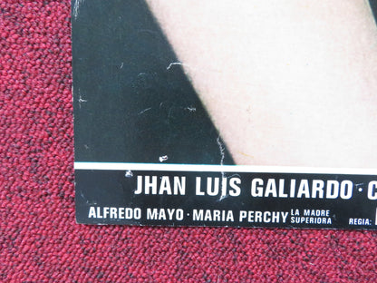 THE LIMIT OF LOVE - A ITALIAN FOTOBUSTA POSTER JUAN LUIS GALIARDO C. LOPEZ 1979 Rendezvous Cinema Movie posters