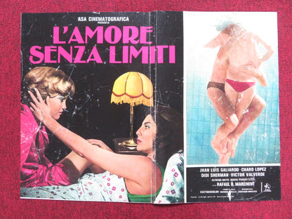THE LIMIT OF LOVE - C ITALIAN FOTOBUSTA POSTER JUAN LUIS GALIARDO C. LOPEZ 1979 Rendezvous Cinema Movie posters