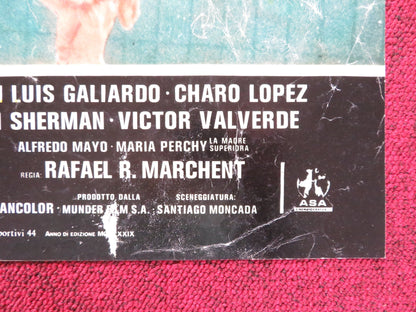 THE LIMIT OF LOVE - C ITALIAN FOTOBUSTA POSTER JUAN LUIS GALIARDO C. LOPEZ 1979 Rendezvous Cinema Movie posters