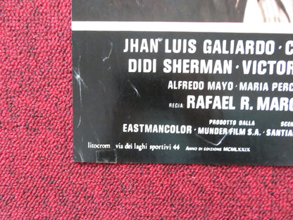 THE LIMIT OF LOVE - E ITALIAN FOTOBUSTA POSTER JUAN LUIS GALIARDO C. LOPEZ 1979 Rendezvous Cinema Movie posters