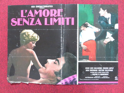 THE LIMIT OF LOVE - F ITALIAN FOTOBUSTA POSTER JUAN LUIS GALIARDO C. LOPEZ 1979 Rendezvous Cinema Movie posters