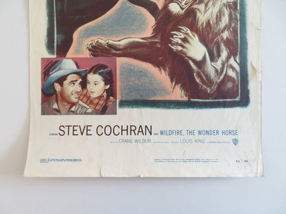 THE LION AND THE HORSE US INSERT POSTER STEVE COCHRAN WILDFIRE THE HORSE 1952 Rendezvous Cinema Movie posters