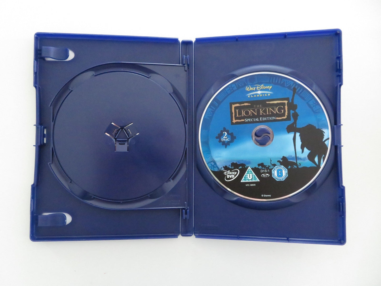 THE LION KING - 2 DISC SPECIAL EDITION (DVD) JAMES EARL JONES 1994 REGION 2 Movie posters