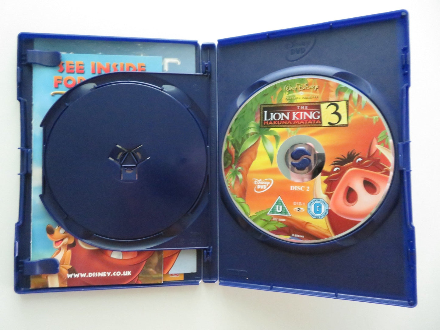 THE LION KING 3: HAKUNA MATATA (DVD) DISNEY NATHAN LANE ERNIE SAB 2004 REGION 2 Movie posters