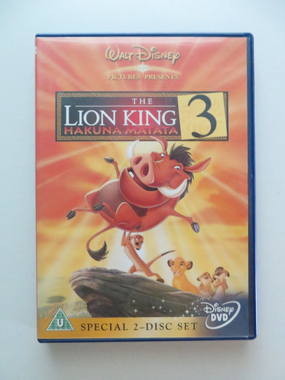 THE LION KING 3: HAKUNA MATATA (DVD) DISNEY NATHAN LANE ERNIE SAB 2004 REGION 2 Movie posters