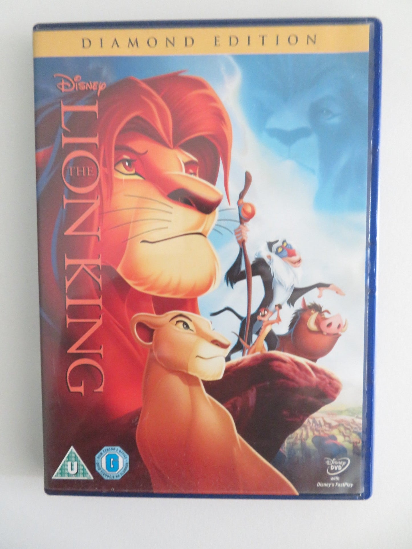 THE LION KING - B DIAMOND EDITION (DVD) DISNEY JAMES EARL JONES 1994 REGION 2 Movie posters