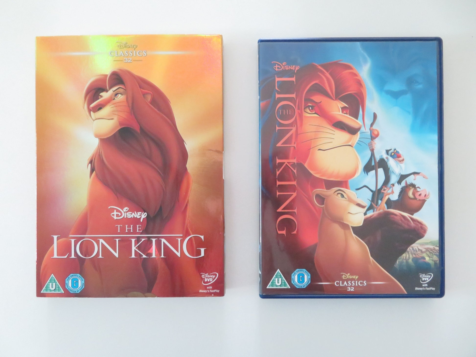 The Lion King - C (DVD) Disney Matthew Broderick Jeremy Irons 1994 Region 2 Movie posters