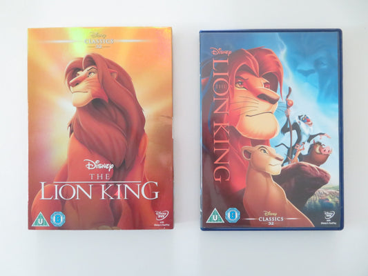 The Lion King - C (DVD) Disney Matthew Broderick Jeremy Irons 1994 Region 2 Movie posters
