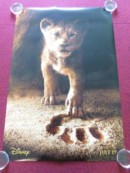 THE LION KING US ONE SHEET ROLLED POSTER DISNEY CHIWETEL EJIOFOR 2019 Rendezvous Cinema Movie posters