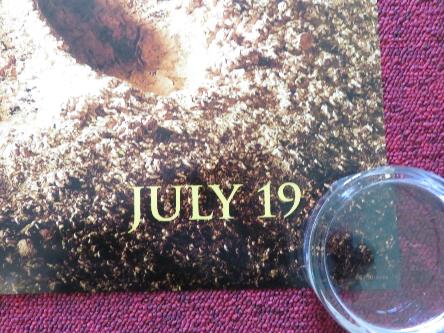 THE LION KING US ONE SHEET ROLLED POSTER DISNEY CHIWETEL EJIOFOR 2019 Rendezvous Cinema Movie posters