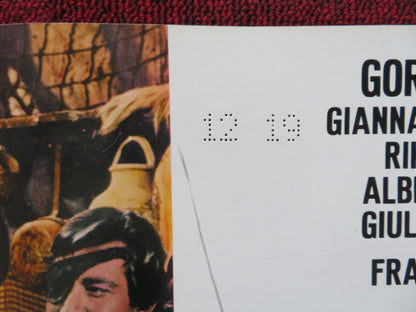 THE LION OF ST. MARK - C ITALIAN FOTOBUSTA POSTER GORDON SCOTT 1963 Rendezvous Cinema Movie posters