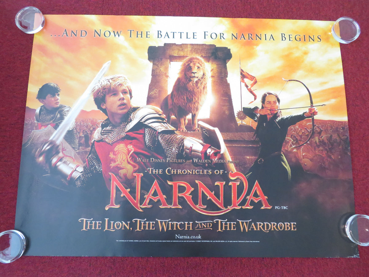 The Lion, the Witch and the Wardrobe - B UK Quad Rolled Poster G. Henley 2005 Movie posters