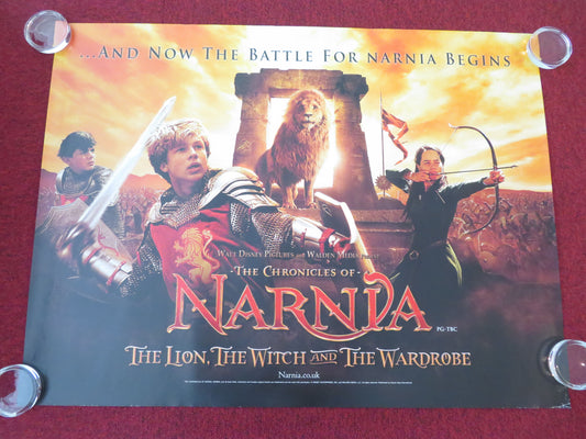 The Lion, the Witch and the Wardrobe - B UK Quad Rolled Poster G. Henley 2005 Movie posters