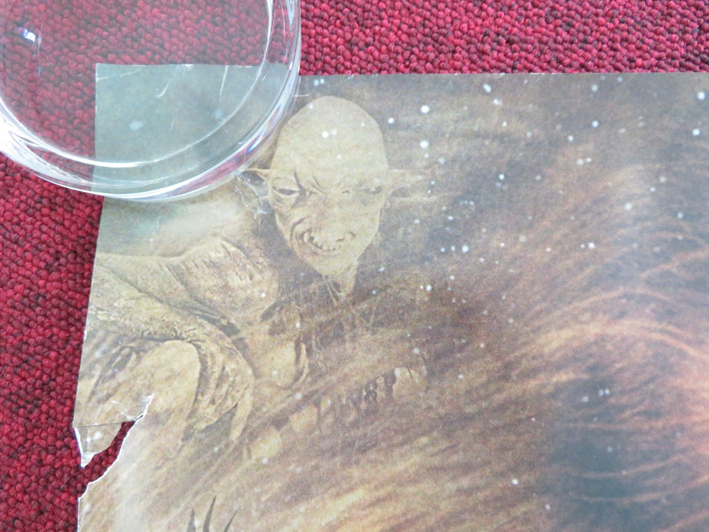 THE LION, THE WITCH AND THE WARDROBE UK QUAD ROLLED POSTER DISNEY SWINTON 2005 Movie posters