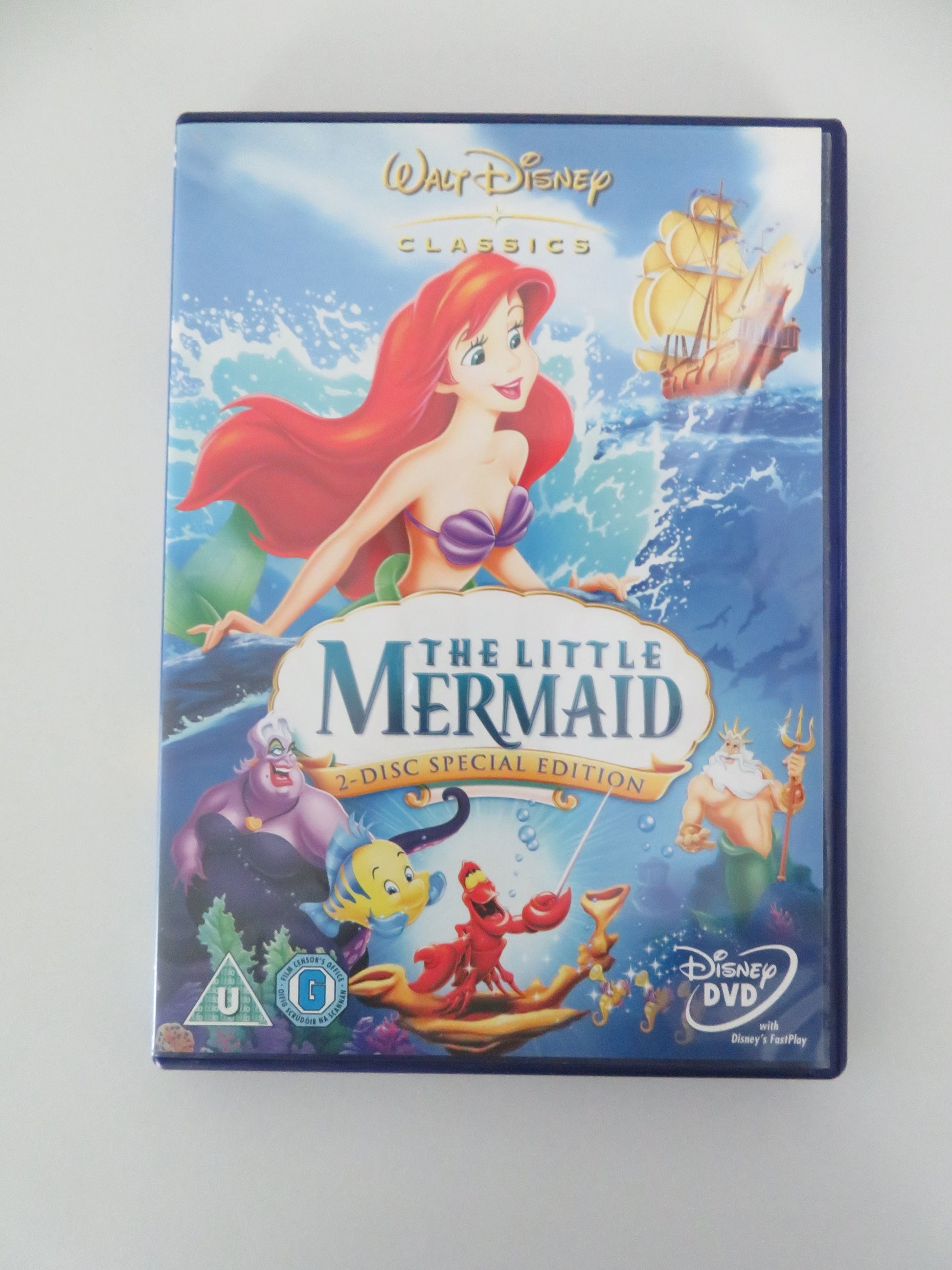 The Little Mermaid - 2 Disc Special Edition (DVD) Disney Region 2 Movie posters